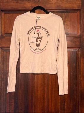 Re/done long sleeve shirt